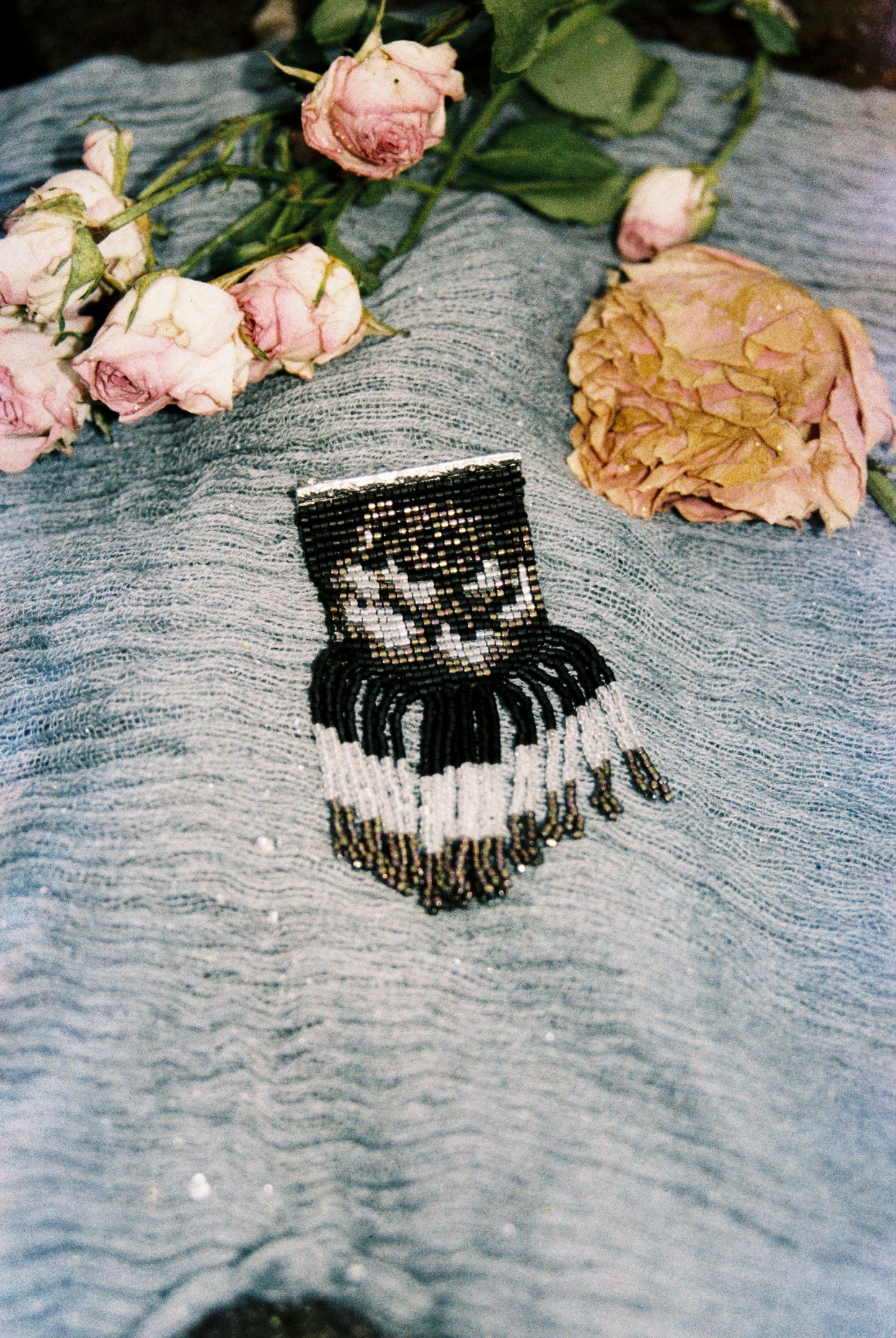 Dying Rose Brooch