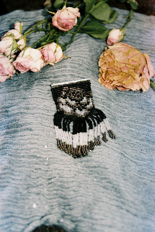 Dying Rose Brooch