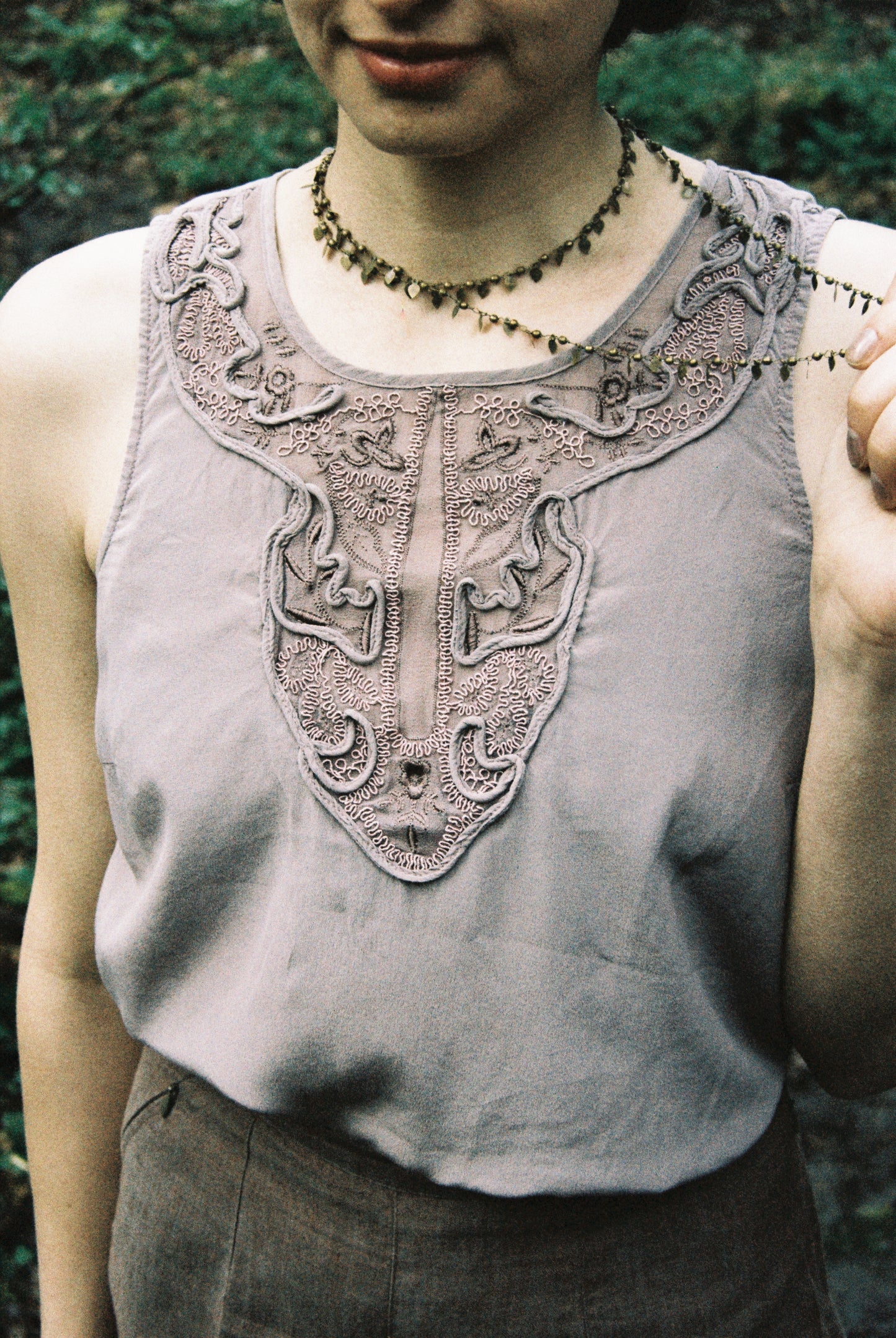 Creeping Plant Necklace